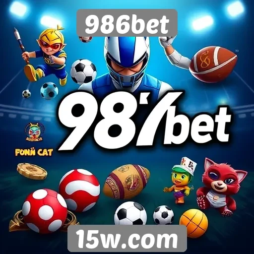Variedade de jogos disponíveis no 986bet
